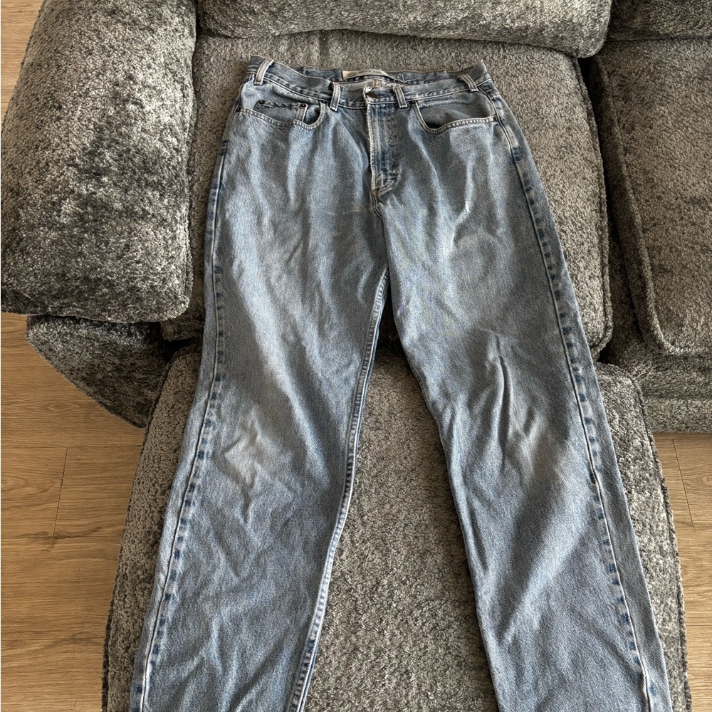 GAP Blue Straight Leg Jeans Stonewashed Style